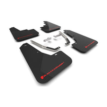Load image into Gallery viewer, Rally Armor UR Series Black Mud Flaps with Red Logo for 2024 Subaru Crosstrek