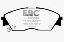 Load image into Gallery viewer, EBC Yellowstuff Brake Pads for Honda Prelude and Civic CRX - Part Number EBC DP4706R