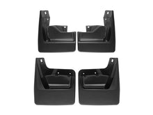 Load image into Gallery viewer, WeatherTech DigitalFit No-Drill MudFlap Kit Black for 2019-2021 GMC Sierra 1500, Part WET110119-120119