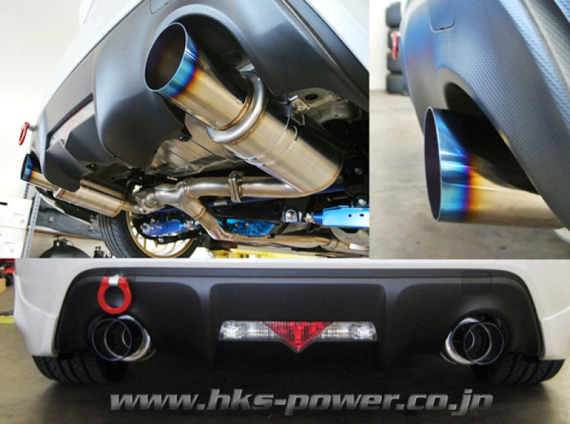 HKS Hi-Power Muffler SPEC-L for Scion FR-S - Part Number hks32016-BT001