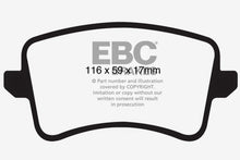 Load image into Gallery viewer, EBC Greenstuff 2000 Series Sport Brake Pads for Audi A4 and A5 * Part Number EBCDP21988
