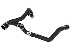 aFe Bladerunner 2-1/4 inch Aluminum Hot Charge Pipe for Ford Explorer and Lincoln Aviator (Black)