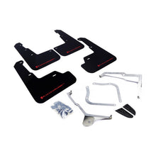 Load image into Gallery viewer, Rally Armor UR Series Black and Red Logo Mud Flaps for Subaru WRX (2015-2018)