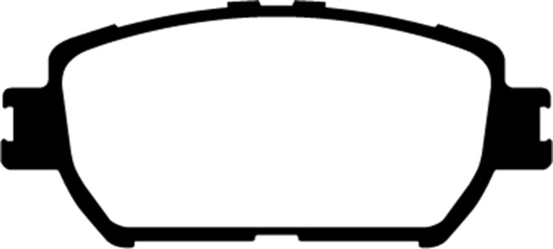 EBC Redstuff Ceramic Low Dust Brake Pads for Toyota Camry & Lexus GS300 - Part Number EBCDP31642C