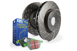 EBC S10 Brake Pad and Rotor Kit for Acura RSX and Honda Civic * Premium Front Brake Upgrade