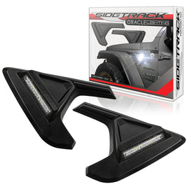 Oracle Lighting Sidetrack LED System for Jeep Wrangler JL and Gladiator JT - Stylish Tactical Body Cladding Upgrade