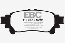 Load image into Gallery viewer, EBC Greenstuff 6000 Series Rear Brake Pads for Toyota Sienna and Lexus RX350