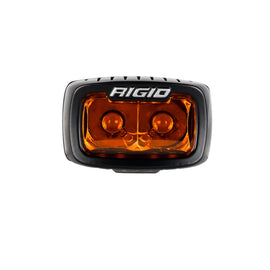 Rigid Industries SR-M Amber PRO Spot Light - Compact, High-Performance Automotive Lighting