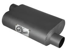 Load image into Gallery viewer, aFe Scorpion Replacement Aluminum Steel Muffler with 2-1/2-Inch In/Out Offset/Offset Design