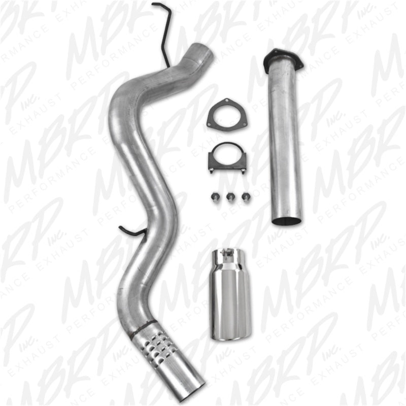 MBRP Armor Lite Series Exhaust System for Chevy Silverado 2500/3500 HD (2007-2009) with 5-inch Tip