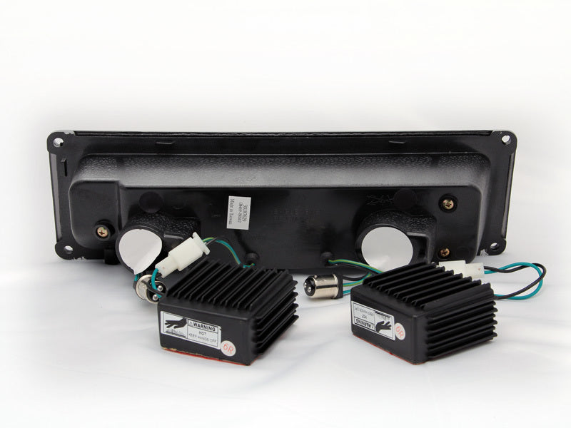 ANZO 1988-1998 Chevrolet C1500 LED Parking Lights with Smoke Lens and Black Housing