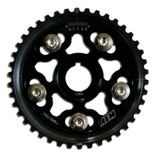 Load image into Gallery viewer, AEM Tru-Time Adjustable Camshaft Gear for Honda Prelude 1993-2001 - Black Anodized, Part Number aem23-801BK