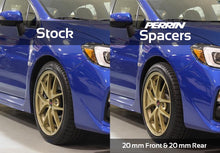 Load image into Gallery viewer, Perrin Performance 20mm Wheel Spacers for Subaru WRX and STI (Part #perPSP-WHL-020BK)