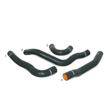 Load image into Gallery viewer, Mishimoto Mitsubishi EVO X Black Silicone Radiator Hose Kit Part Number misMMHOSE-EVO-10BK
