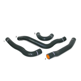 Mishimoto Mitsubishi EVO X Black Silicone Radiator Hose Kit Part Number misMMHOSE-EVO-10BK