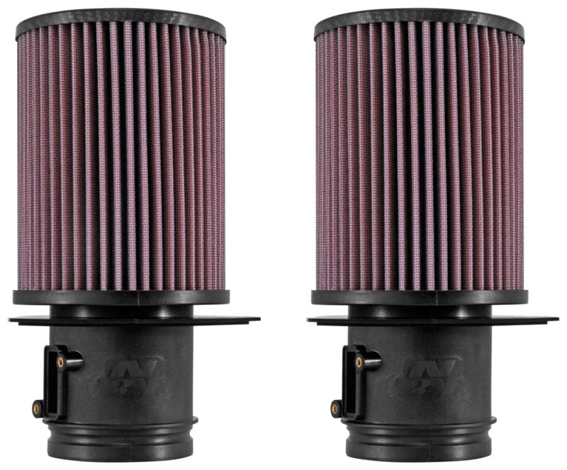 K&N Engineering E-0658 High-Flow Reusable Air Filter for 2014-2017 Audi R8 and 2015 Lamborghini Huracan