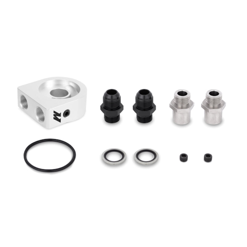 Mishimoto Universal 25-Row Oil Cooler Kit for Automotive Performance and Protection