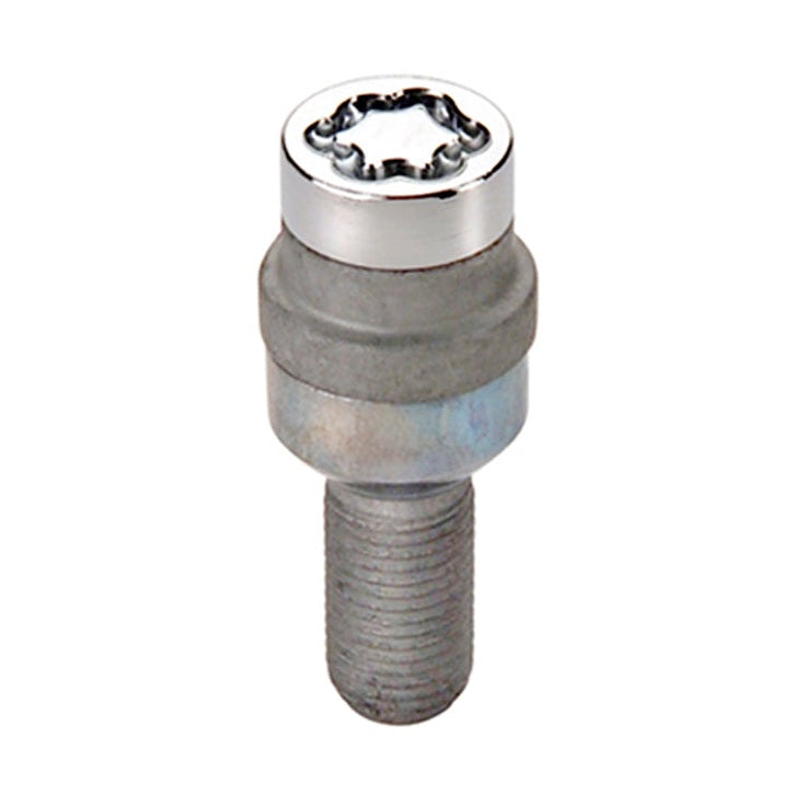 McGard Wheel Lock Bolt Set - Radius Seat, M14 x 1.5 Thread, Chrome - 4 Pieces