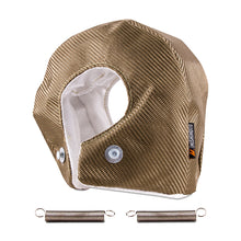 Load image into Gallery viewer, Mishimoto Titanium Turbo Blanket T4 – High-Performance Heat Wrap for Turbocharged Engines