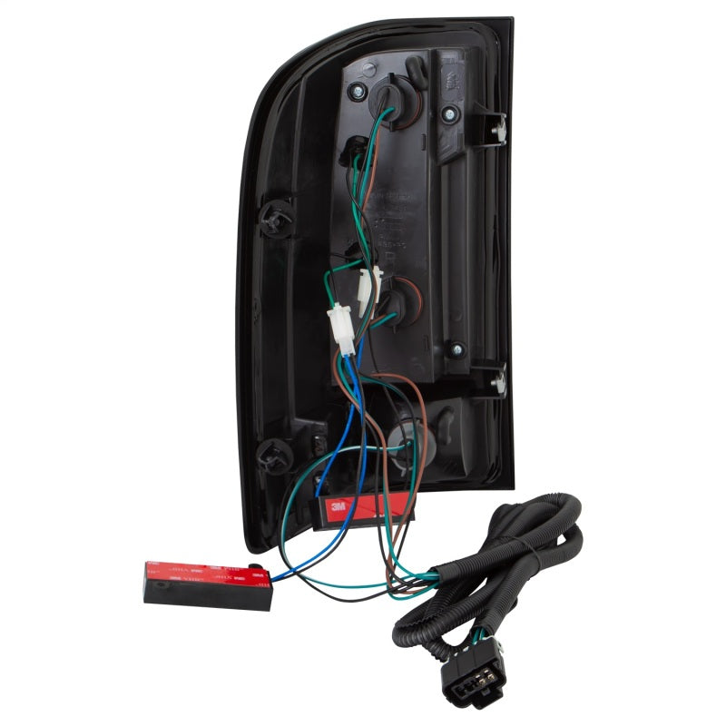 ANZO 2007-2013 Chevrolet Silverado 1500 LED Taillights with Chrome Lens – Pair