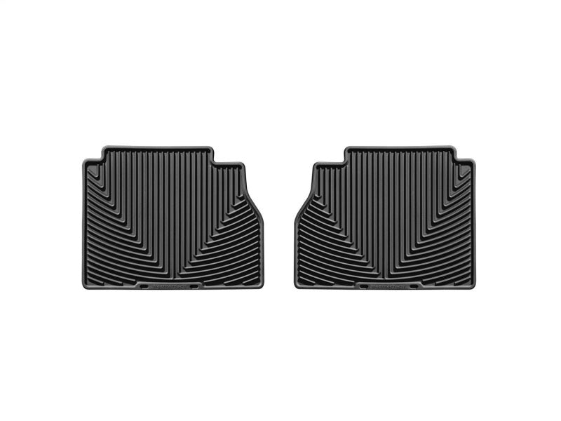WeatherTech W140 All-Weather Floor Mats for Toyota Sequoia 2nd Row, Black