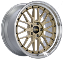 Load image into Gallery viewer, BBS LM 18x8.5 Alloy Wheel - 5x100 Bolt Pattern, ET45 Offset, Gold Finish (Part #bbsLM264GPK)
