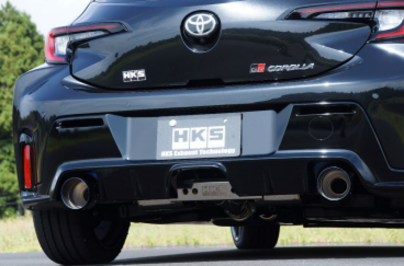 HKS Toyota GR Corolla LEGAMAX Sports Exhaust System - Part No. HKS31021-AT009