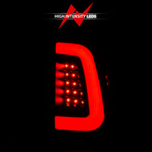 Load image into Gallery viewer, ANZO 2008-2016 Ford F-250 LED Tail Light Assembly with Light Bar, Black Housing and Smoke Lens