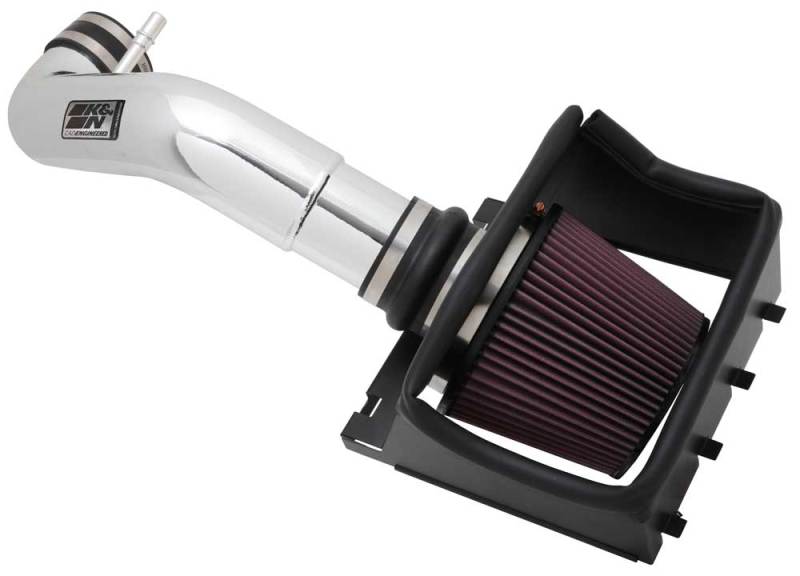 K&N Engineering High Flow Cold Air Intake Kit for Ford F-150 5.0L V8 - Part #knn77-2581KP