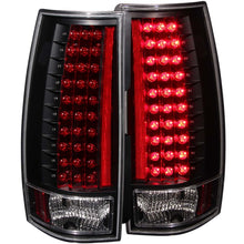 Load image into Gallery viewer, ANZO LED Tail Light Assembly for Chevrolet Suburban and GMC Yukon XL - Clear Lens, Black Housing, Pair