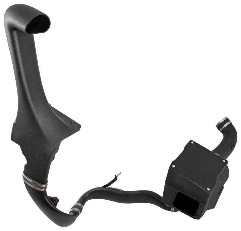 K&N Engineering 57-1573 Performance Intake Kit with Snorkel for 2012-2013 Jeep Wrangler 3.6L V6