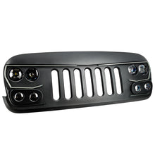 Load image into Gallery viewer, Oracle Vector Series Full LED Grille for Jeep Wrangler JK - Model ORL5817-PRO