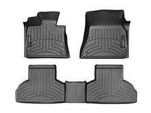 Load image into Gallery viewer, WeatherTech FloorLiner DigitalFit Black Front and Rear Floor Mats WET44559-1-2 for 2013-2015 BMW X5 and 2015 BMW X6