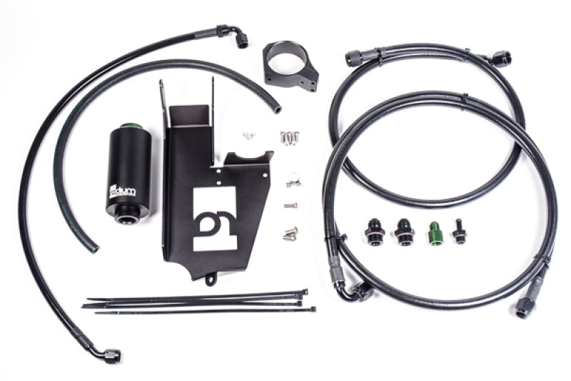 Radium Engineering Fuel Hanger Plumbing Kit for Mitsubishi Evo 8-9 with Stainless Filter