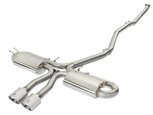 Load image into Gallery viewer, aFe Takeda 3-inch 304 Stainless Steel Cat-Back Exhaust System with Polished Tips for Honda Civic Si Sedan 2017-2020
