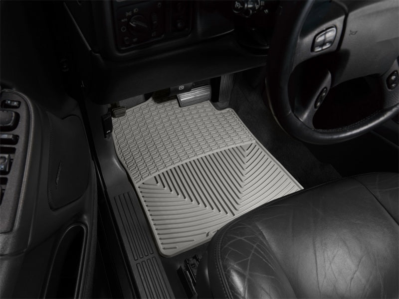 WeatherTech All-Weather Front Floor Mats for Chevrolet Avalanche and Suburban in Gray (Part WETW26GR)