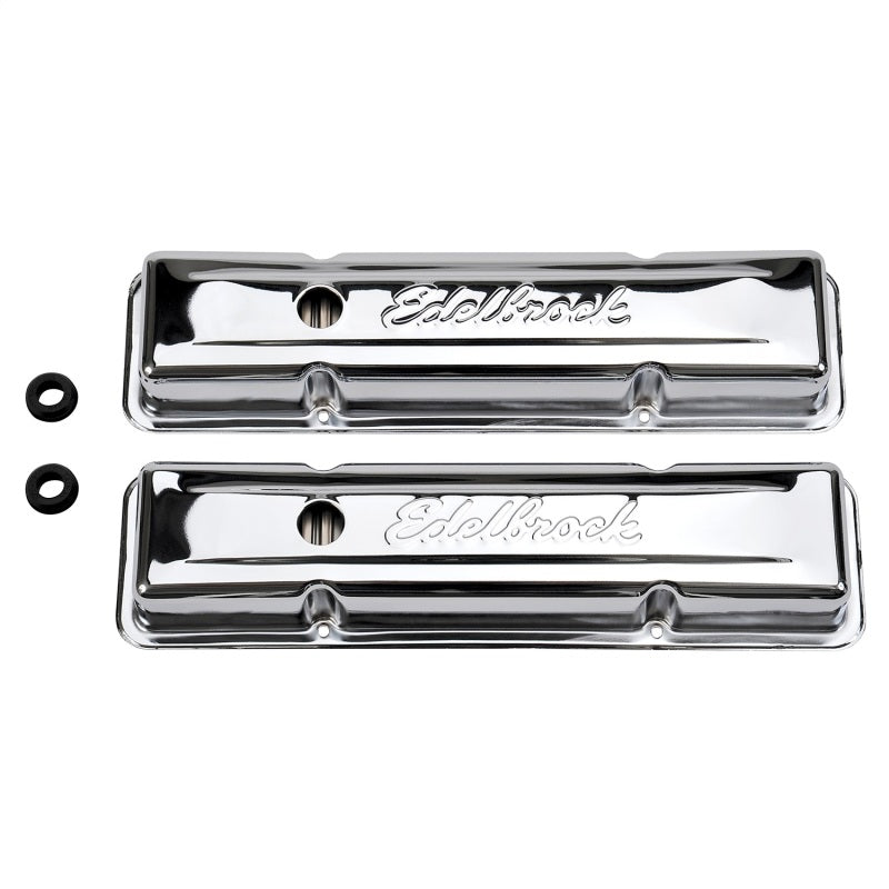 Edelbrock Signature Series Valve Cover for Chevrolet 262-400 CI V8, Part #ede4449