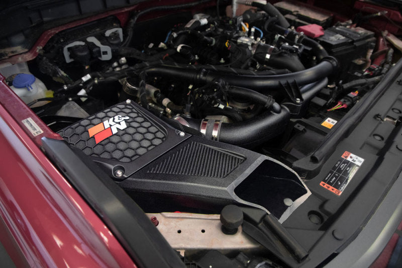 K&N Engineering 21-23 Ford Bronco 2.7L V6 F/I DryFlow Performance Air Intake System