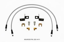 Load image into Gallery viewer, Wilwood Flexline Kit, 30 Inch -3 3/8-24 IF with 1/8 NPT 90 Degree Fitting