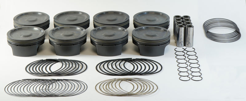 Mahle MS Piston Set for Chevrolet LS7 428 CID with 4.125-Inch Bore and 6.125-Inch Rod Length