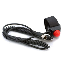 Load image into Gallery viewer, Rugged Radios Velcro Mount Steering Wheel Push to Talk (PTT) with Coil Cord – Car Harness Compatibility