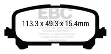 Load image into Gallery viewer, EBC Ultimax2 Rear Brake Pads for Acura MDX 2014-2017 * OEM Replacement, Low Dust &amp; Long-Lasting Performance
