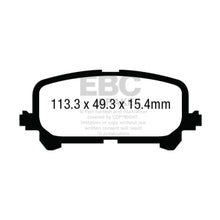 Load image into Gallery viewer, EBC 14+ Acura MDX 3.5 Greenstuff Rear Brake Pads * Heavy Duty Off-Road Brake Solution