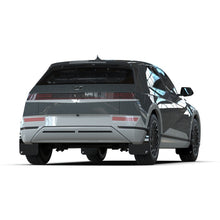 Load image into Gallery viewer, Rally Armor UR Mud Flaps for Hyundai Ioniq 5 – Black with Silver Battery Logo, Part RALMF137-BAT-BLK-SIL