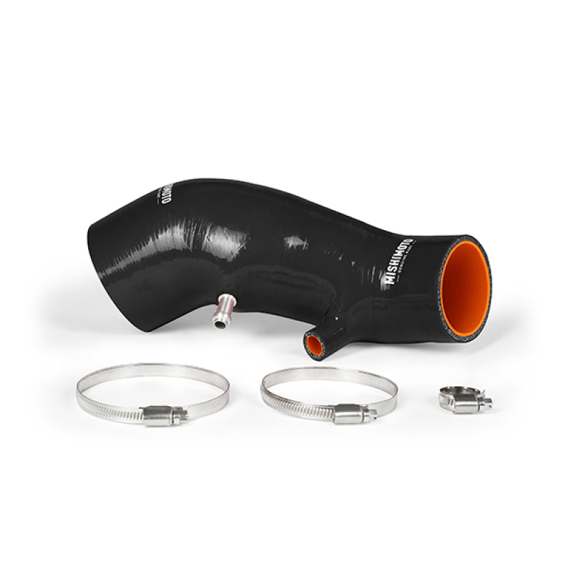 Mishimoto MMHOSE-CIV-06SIIHBK Black Silicone Induction Hose for 2006-2011 Honda Civic Si