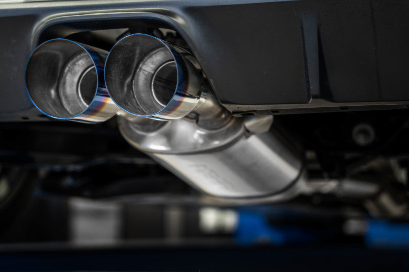 MBRP Armor Pro Series Cat-Back Exhaust System for 2023-2025 Toyota Corolla GR 1.6L – Dual Center Rear Exit with Burnt End Tips
