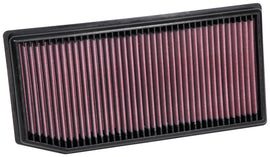 K&N Engineering 33-3142 High-Flow Replacement Air Filter for Mercedes-Benz E350, GLC300, GLE350 and C300 Models