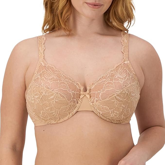 Bali Women's Lace Desire Non-foam Underwire Df6543 bra