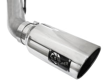 Load image into Gallery viewer, aFe Atlas 4-Inch DPF-Back Exhaust System with Polished Tip for 2011-2014 Ford Diesel Trucks V8-6.7L