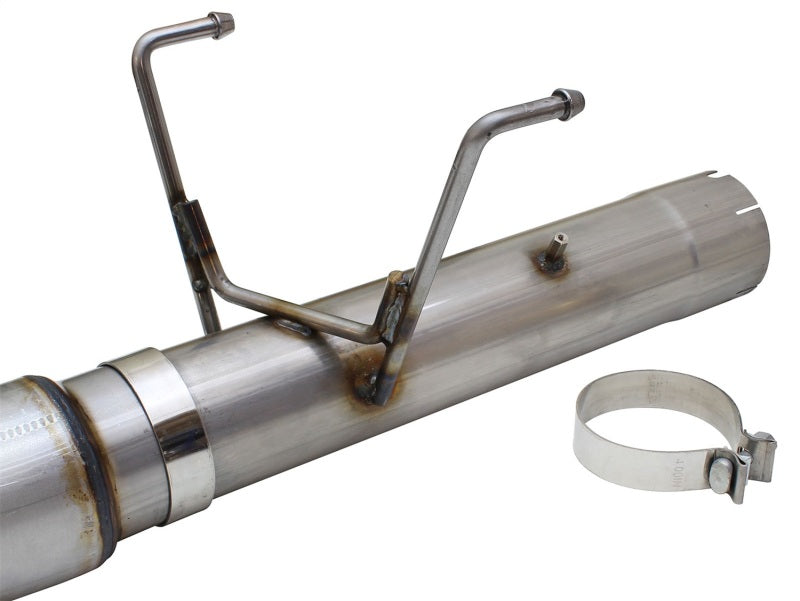 aFe MACHForce XP Large Bore 5-inch DPF-Back Exhaust System for Dodge RAM 13-18 with Polished Tip